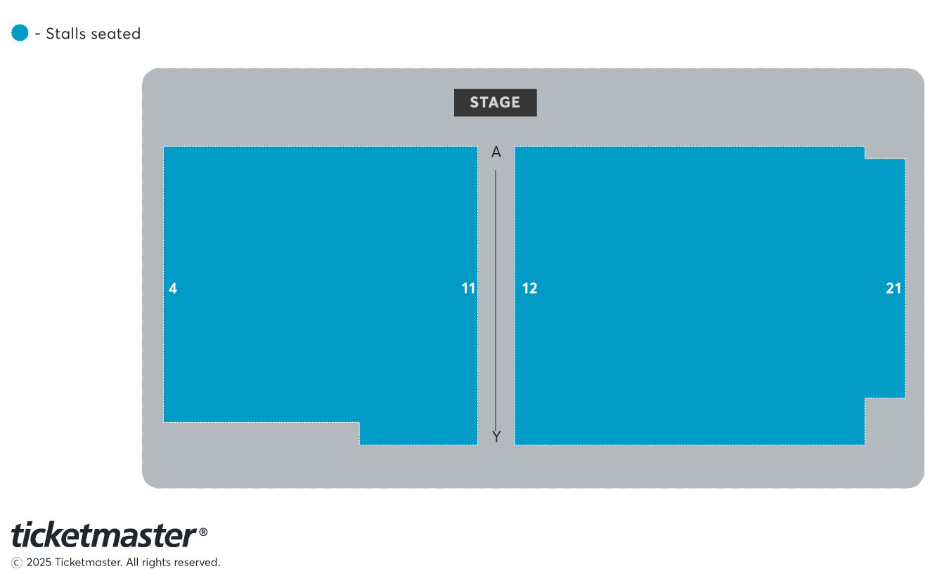 Hall By The Sea, Dreamland Margate seating plan