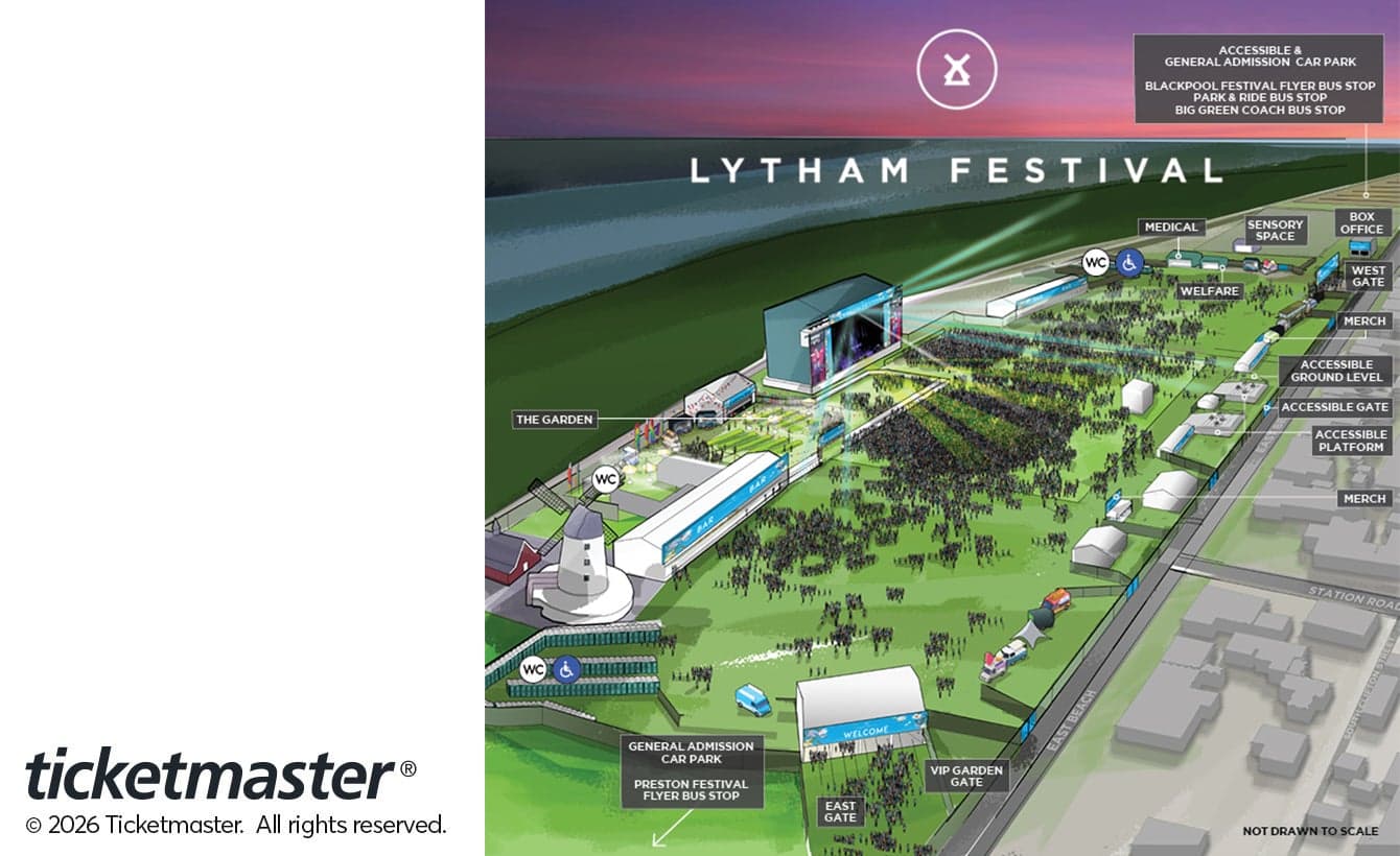 Lytham Green seating plan