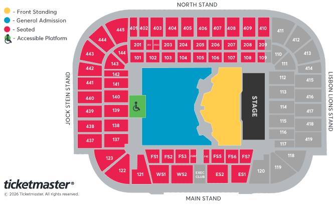 Celtic Park seating plan