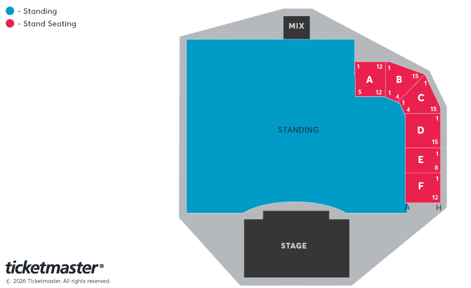Trinity College seating plan