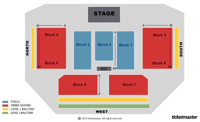 Utilita Arena Cardiff seating plan