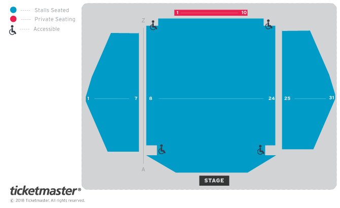 Playhouse, Whitley Bay seating plan