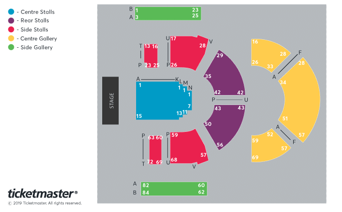 The Queen's Hall seating plan