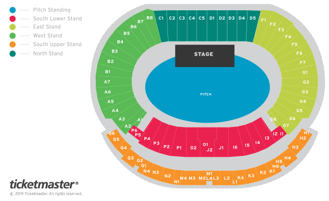 Barclays Hampden seating plan
