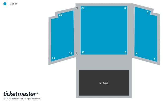 Turner Sims seating plan