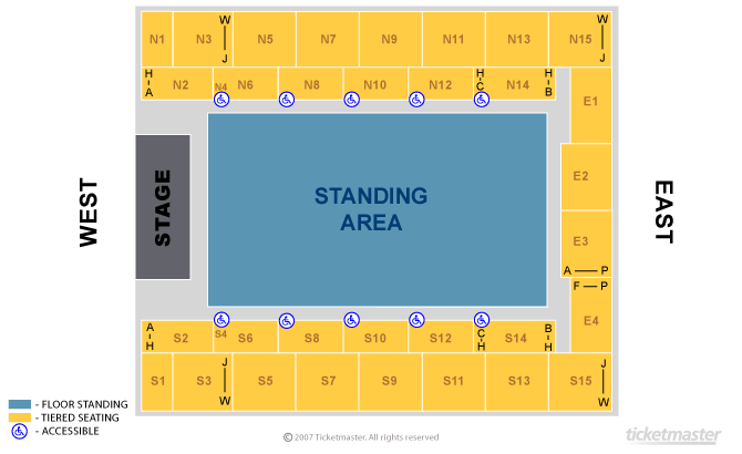 OVO Arena Wembley seating plan