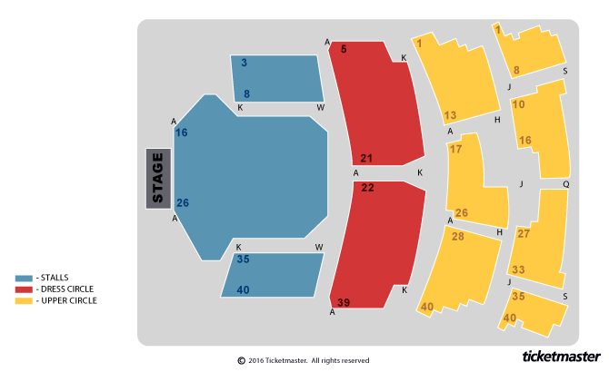 Kings Theatre Edinburgh seating plan