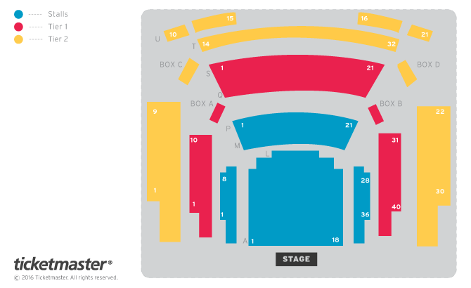 Lawrence Batley Theatre seating plan