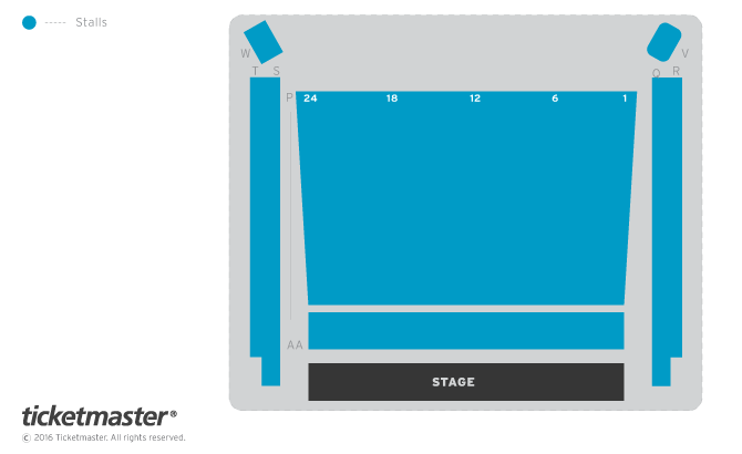 The Hafren seating plan