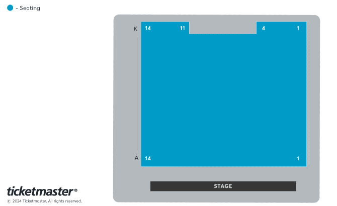 Fareham Live seating plan