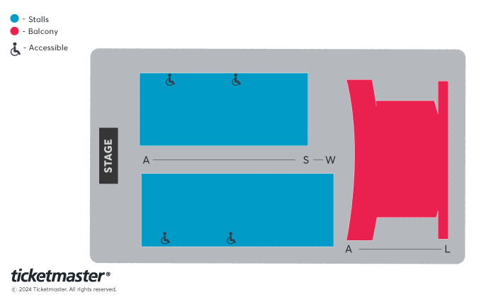 The Coro seating plan