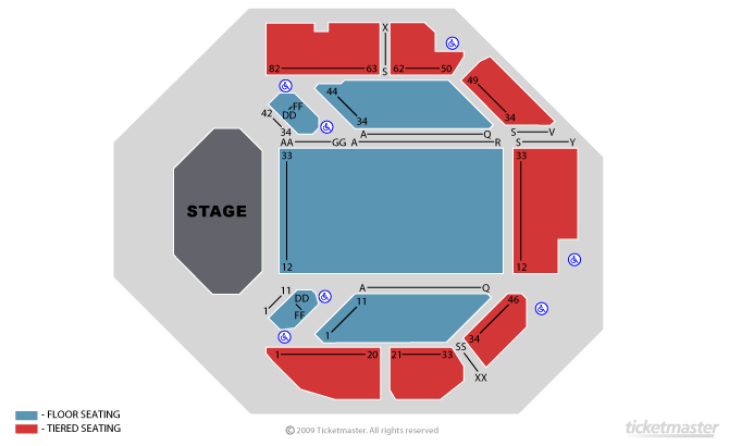 Warwick Arts Centre, Coventry seating plan