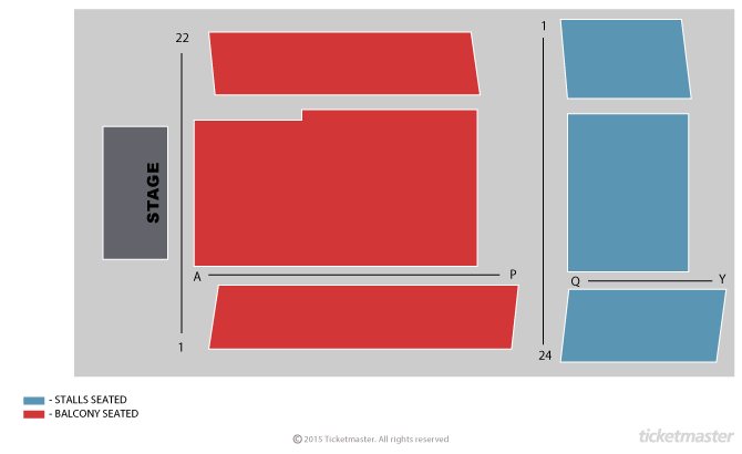 Tivoli Theatre seating plan