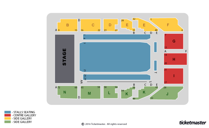 Cadogan Hall seating plan