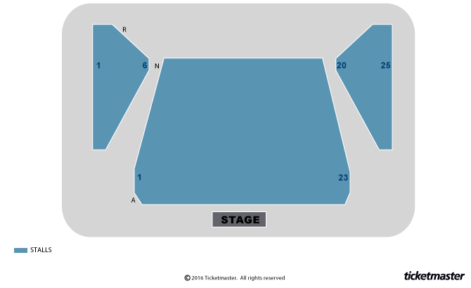 Melton Theatre seating plan