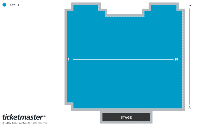 Barnfield Theatre seating plan