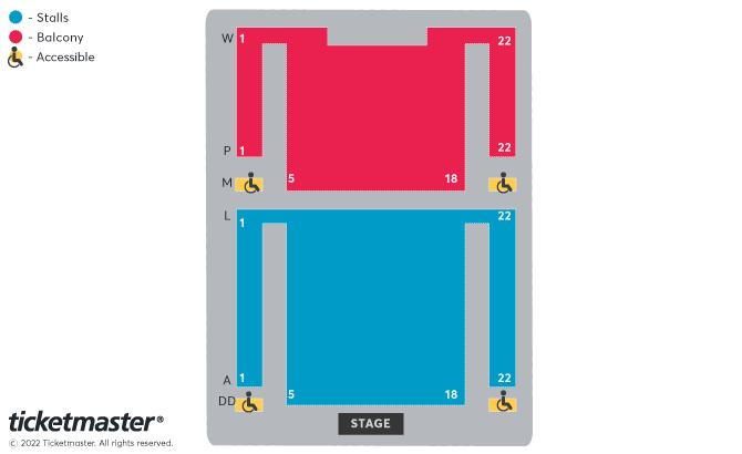 Newbury Corn Exchange seating plan