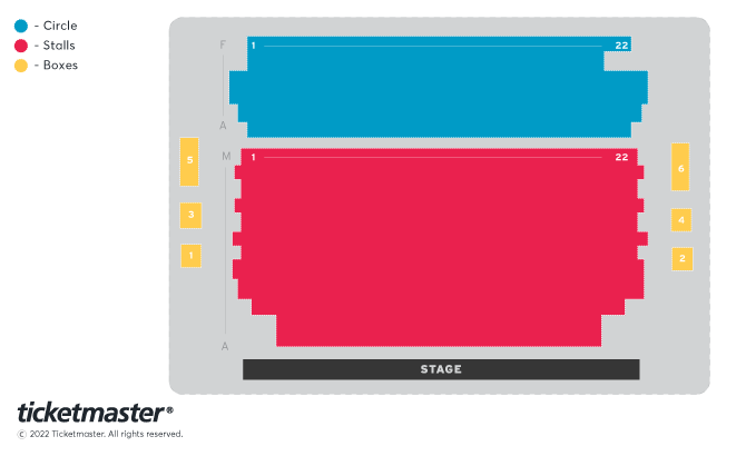 Theatre Royal Winchester seating plan