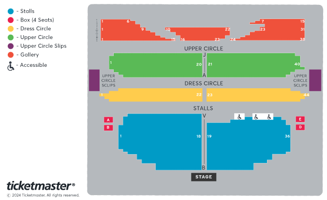 Kings Theatre Portsmouth seating plan
