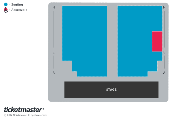 Hat Factory Arts Centre seating plan