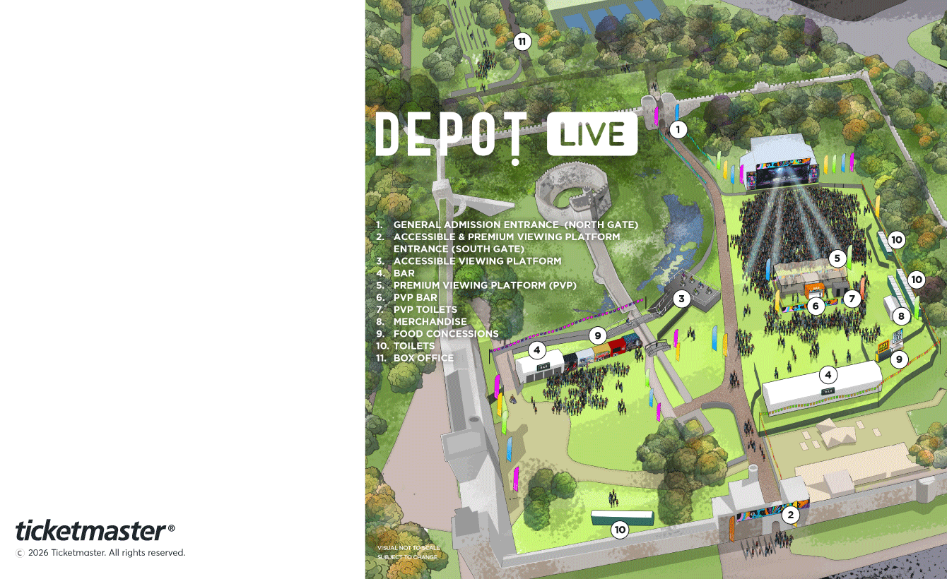 Cardiff Castle seating plan