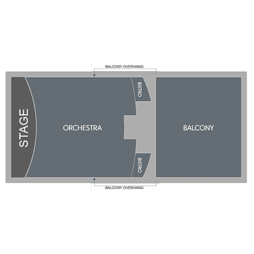 Brauntex Performing Arts Theatre seating plan