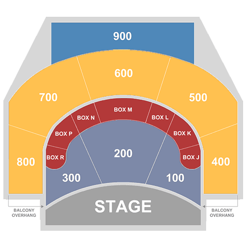 Memorial Hall - OH seating plan