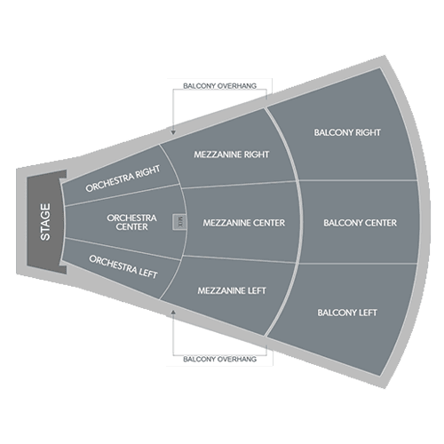 Niswonger Performing Arts Center-TN seating plan
