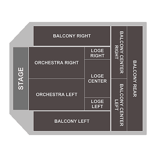 Cary Memorial Hall seating plan