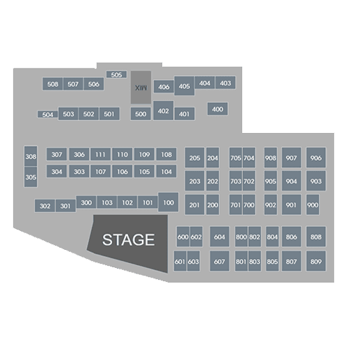 Rams Head On Stage seating plan