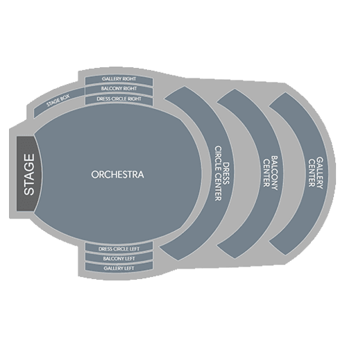 Performing Arts Center San Luis Obispo seating plan