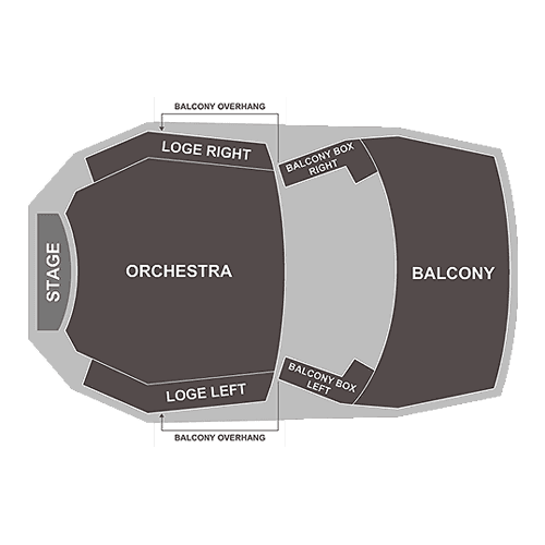Herberger Theater Center seating plan