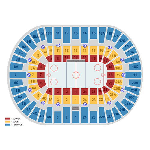 Pechanga Arena San Diego seating plan