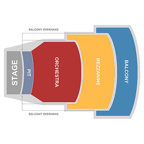 Washington Pavilion of Arts & Science seating plan