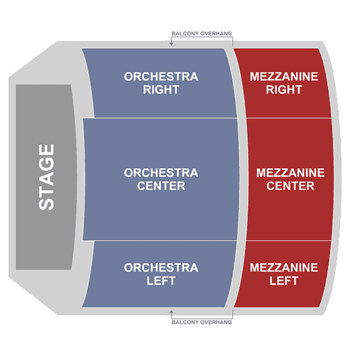 South Orange Performing Arts Center seating plan