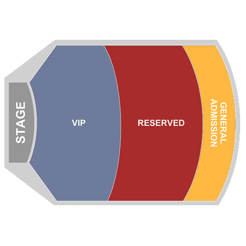 Table Mountain Casino seating plan