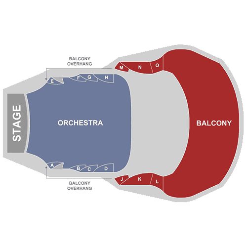 Globe News Center for the Performing Arts seating plan
