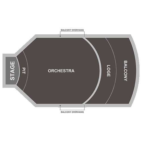 Community Arts Center - PA seating plan