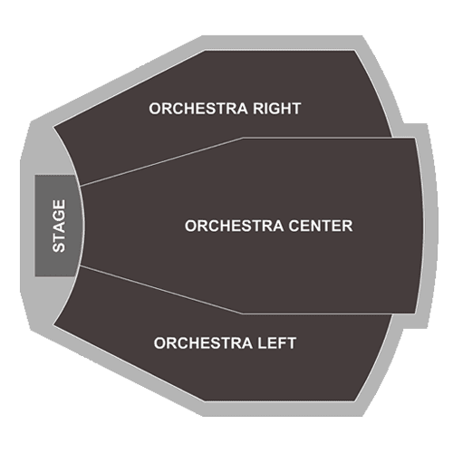 John H. Williams Theatre - TPAC seating plan