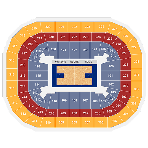 Kohl Center seating plan