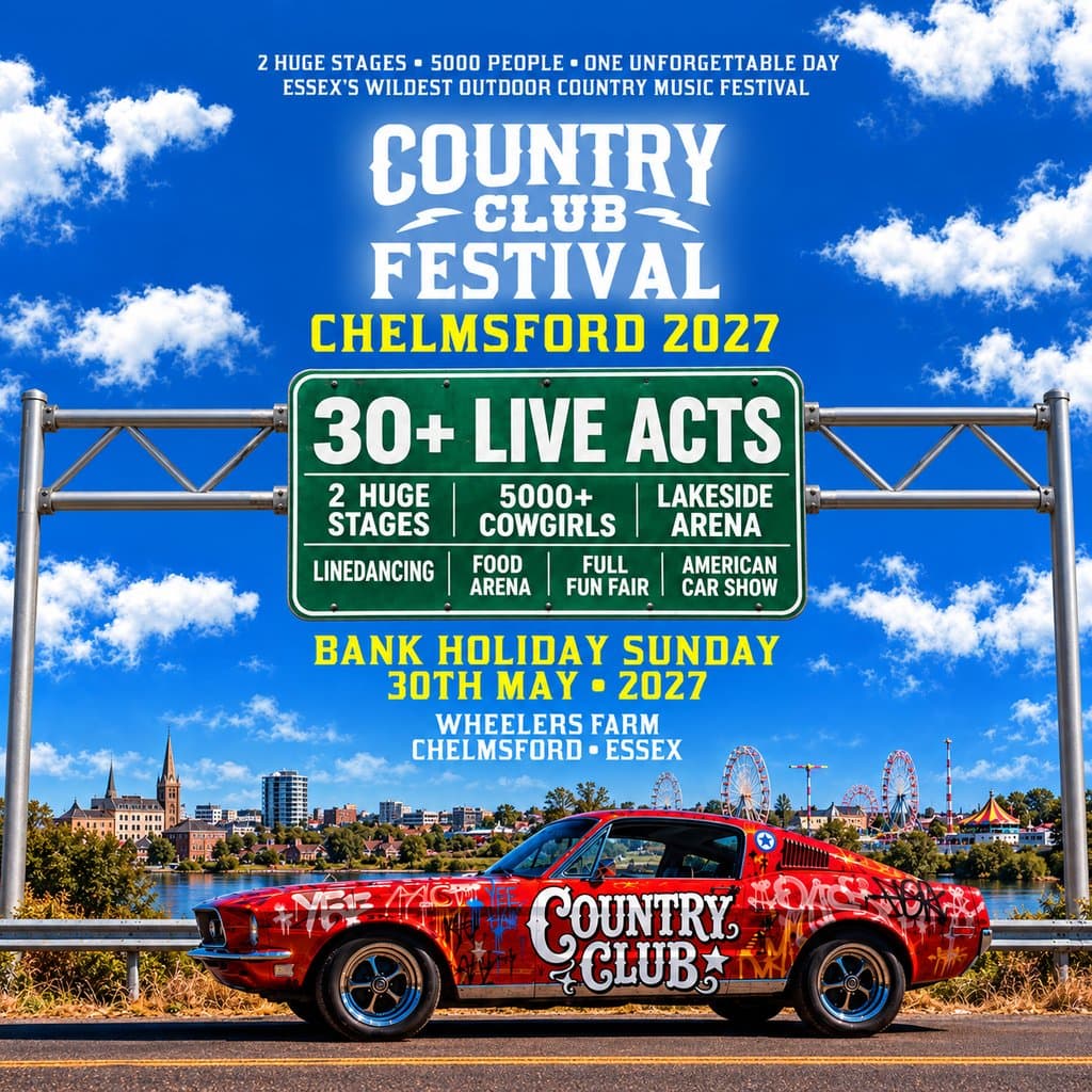 Country Club - Outdoor Country Music Festival 2027 - Chelmsford