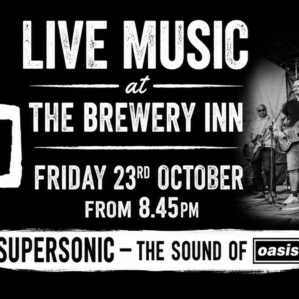 Supersonic - The Sound of Oasis at The Brewery Inn 23/10/2026