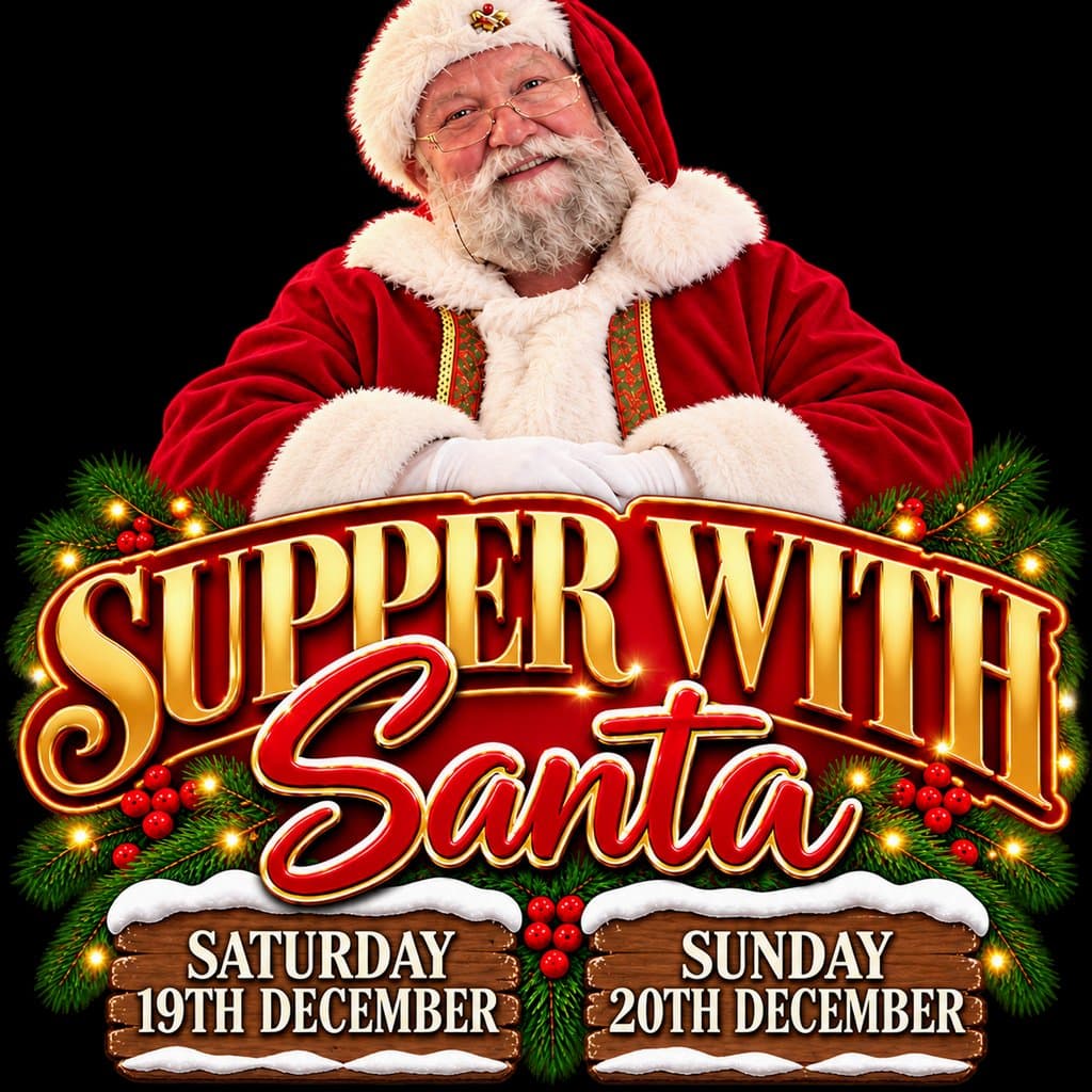 Supper with Santa at Montyzoomers
