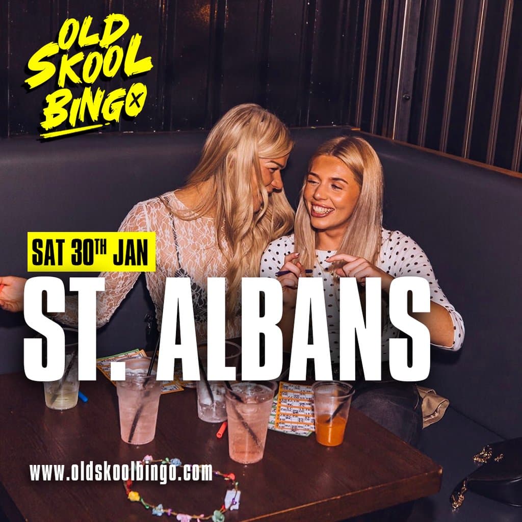 Old Skool Bingo Sat 30th January St Albans
