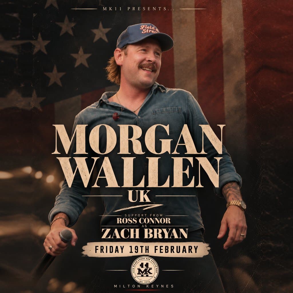 Morgan Wallen UK / MK11 Milton Keynes