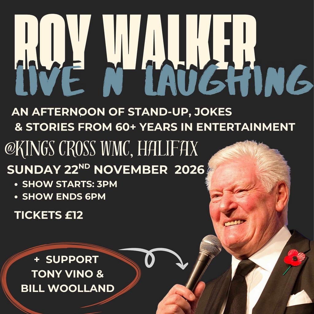 ROY WALKER @ KINGS CROSS WMC, Sunday 22nd November 2026