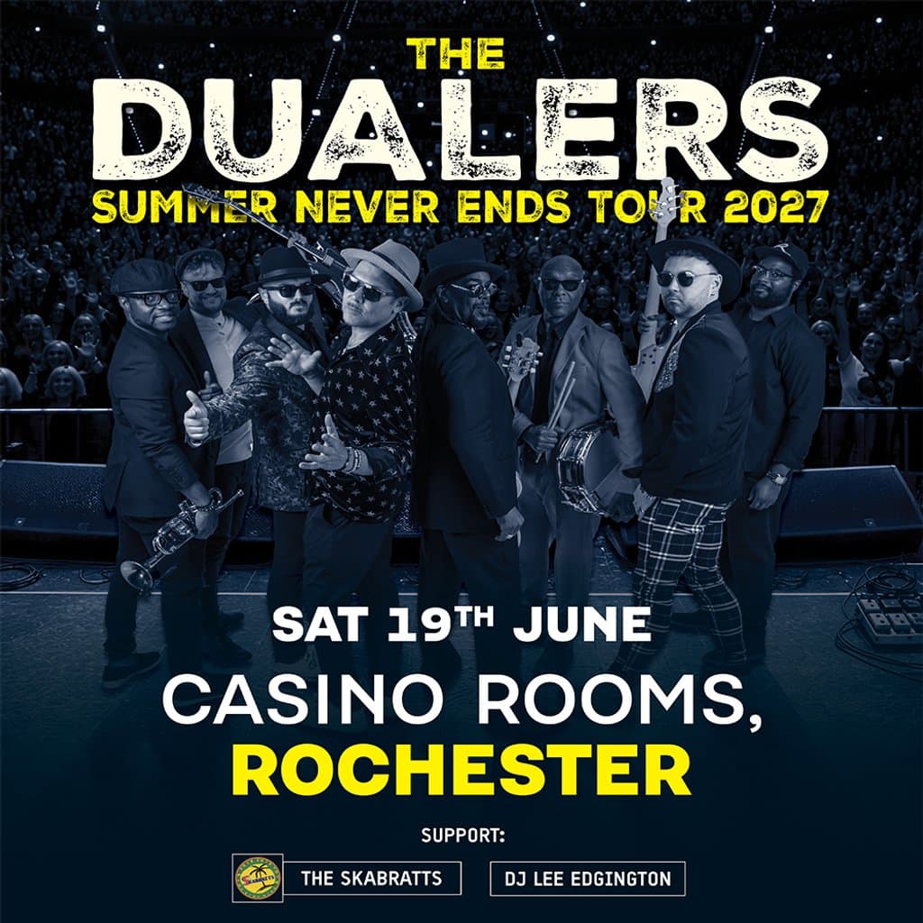 The Dualers - Summer Never Ends Tour 2027 - Sat 19 June 2027