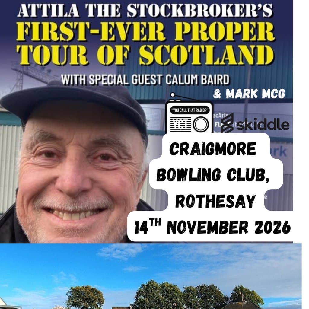 Attilla the Stockbroker w/ Calum Baird & Mark McG