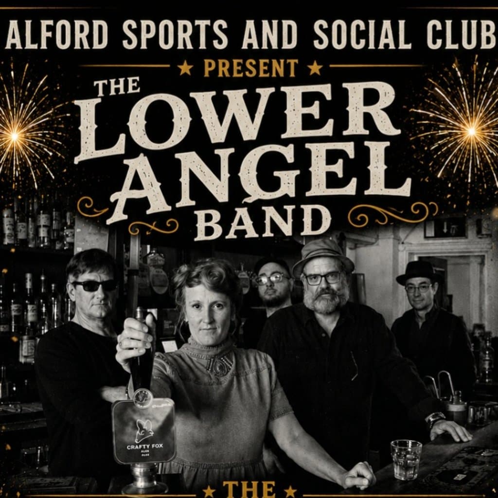 The Lower Angel Band And Friends: NYE Live at Alford Sports Club