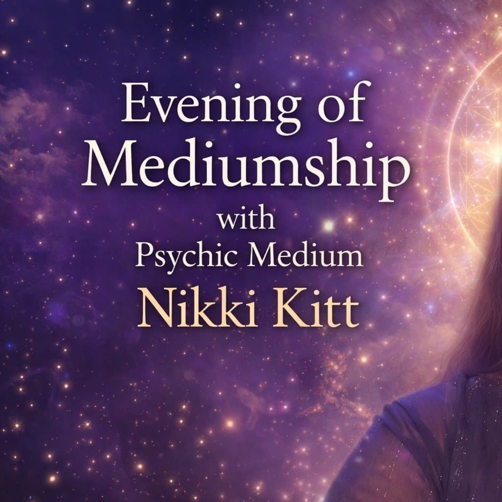 Evening of Mediumship with Nikki Kitt - Cullompton